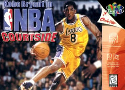 Kobe Bryant in NBA Courtside Cover