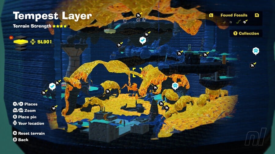 Tempest SL901 Fossil Map