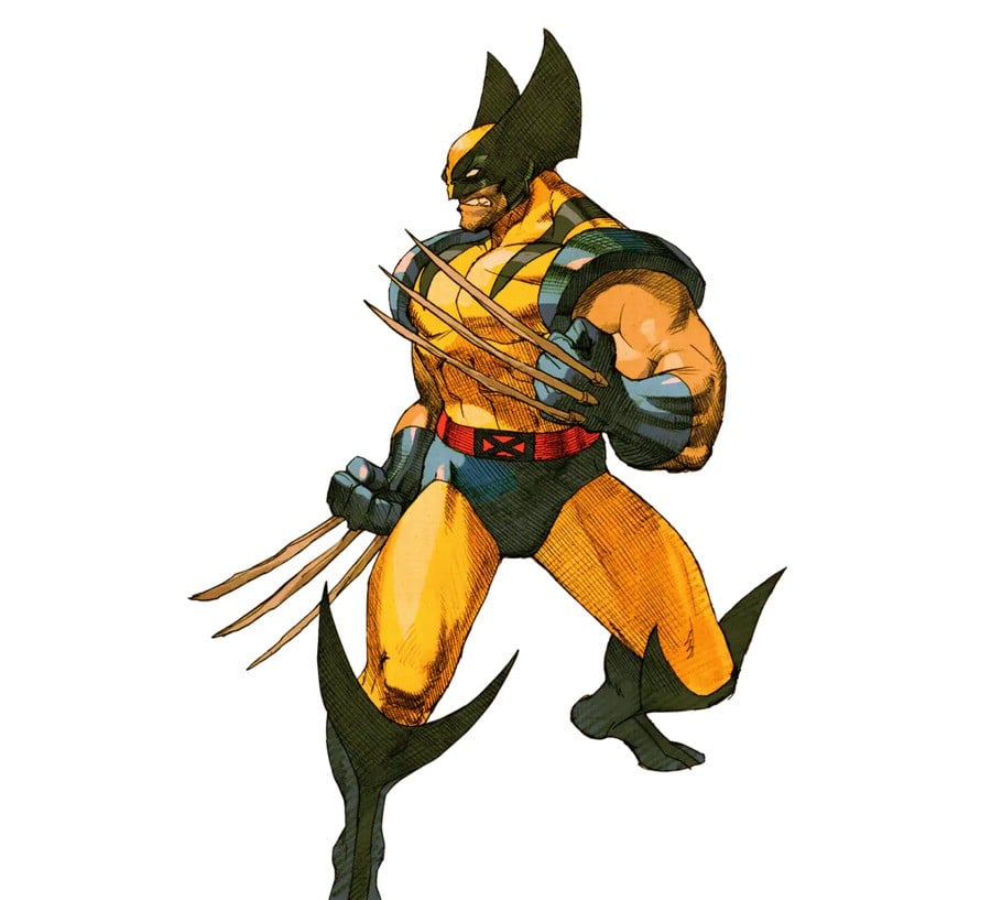 Wolverine Bone Marvel vs. Capcom 2