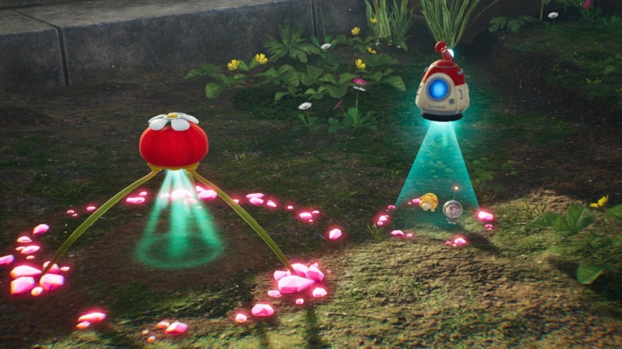 Captura de tela de visualização do Pikmin 4