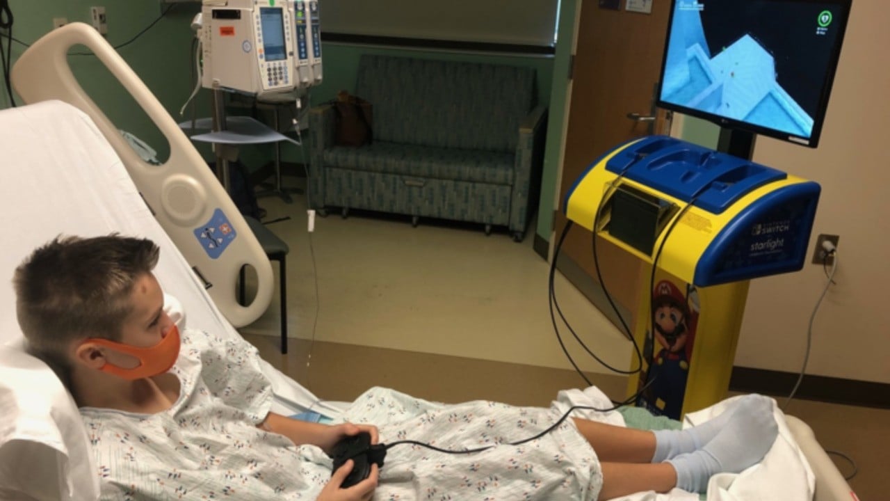 Nintendo Collabs With Starlight to Roll Out Hospital-Safe Consoles Across America