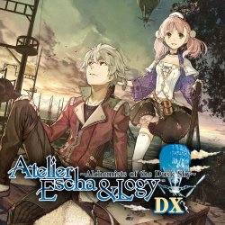 Atelier Escha & Logy: Alchemists of the Dusk Sky DX Cover