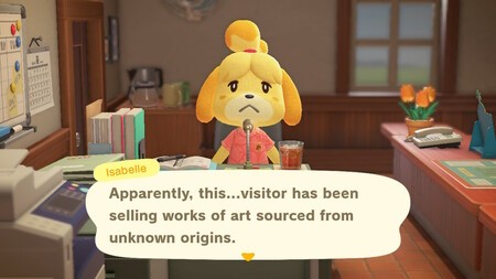 Unknown Art Origins Isabelle Animal Crossing New Horizons