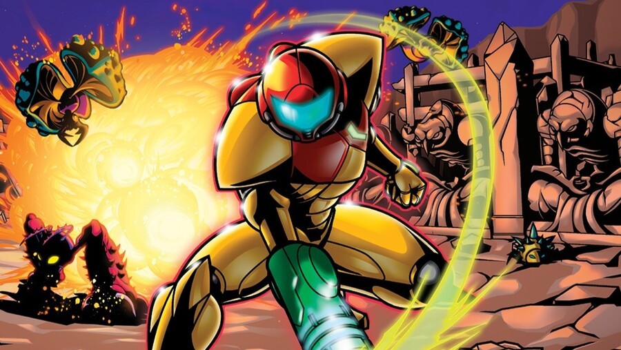 Metroid: Zero Mission Key Art