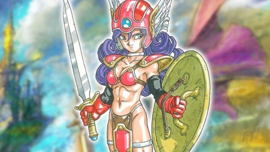 Female DQ3 HD-2D Art Changes