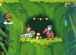 Maxwell Goes a Bit Mario in Scribblenauts Unlimited