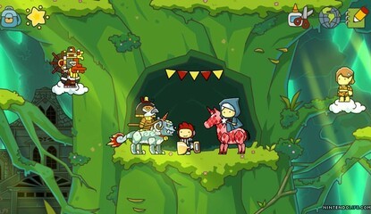 Maxwell Goes a Bit Mario in Scribblenauts Unlimited