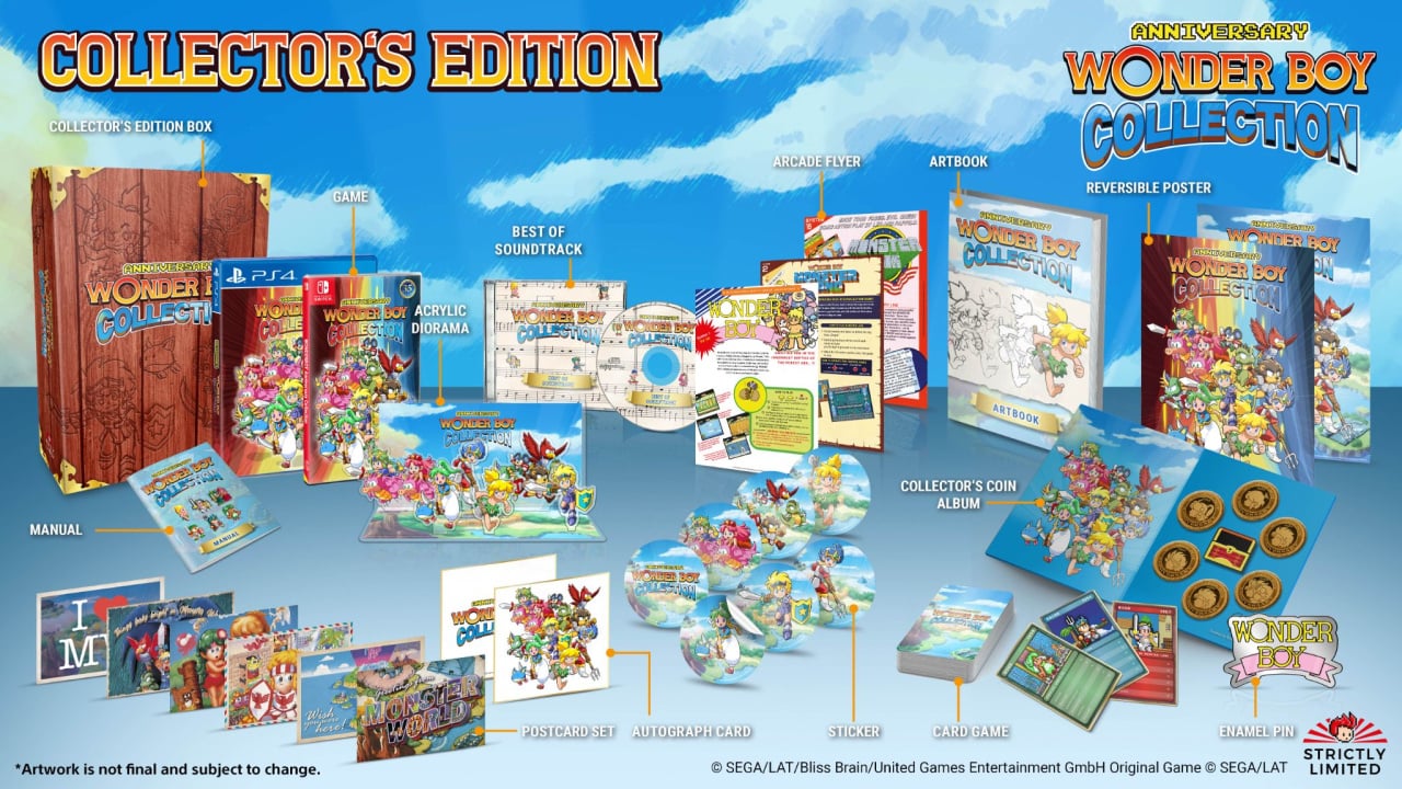 Wonder Boy ultimate collection.