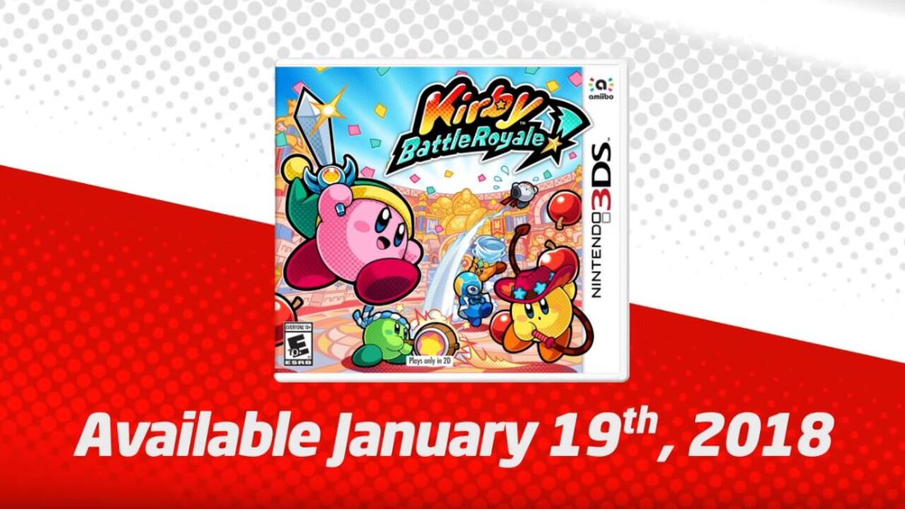 柯比（Kirby）當柯比（Kirby：Battle Royale）到達Nintendo 3DS時將失控