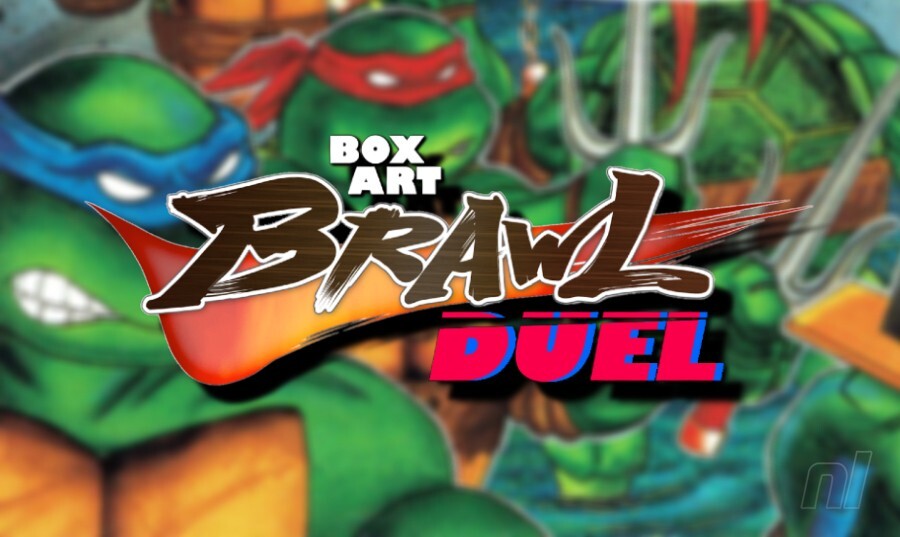 Box Art Brawl TMNT II