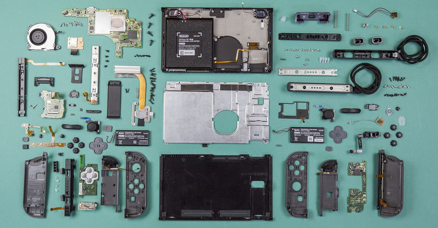 This Epic Nintendo Switch Teardown Isn't For The Faint Of Heart