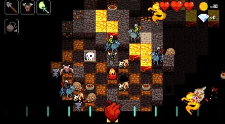 Crypt of the NecroDancer x Shovel Knight