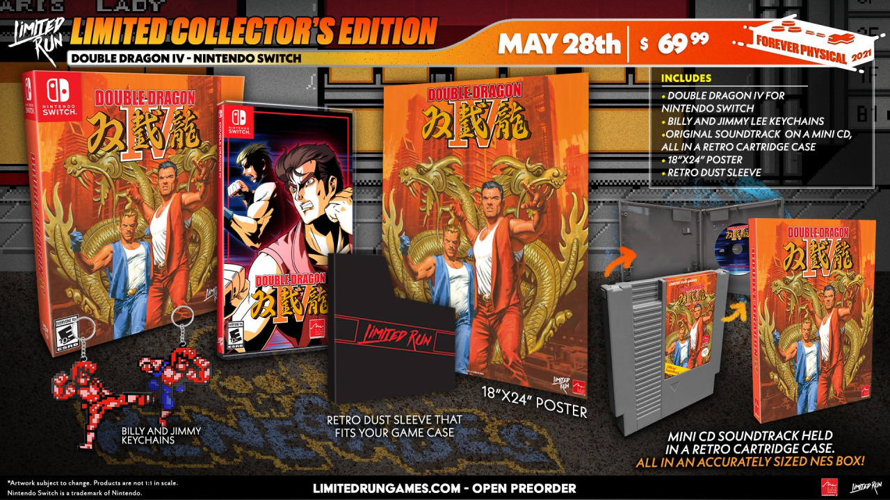 Limited Run Games on X: The final days of the Double Dragon Neon