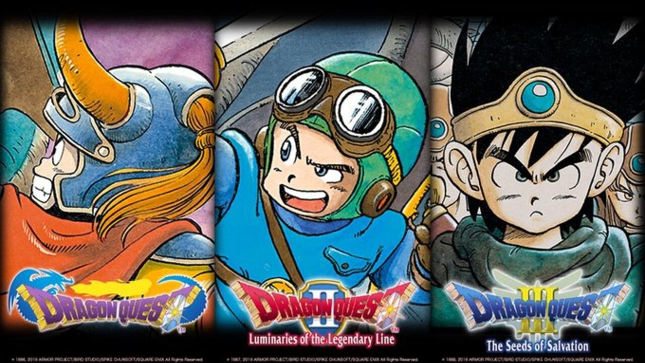 The First Three Dragon Quest Games Are Coming To Switch In Europe And