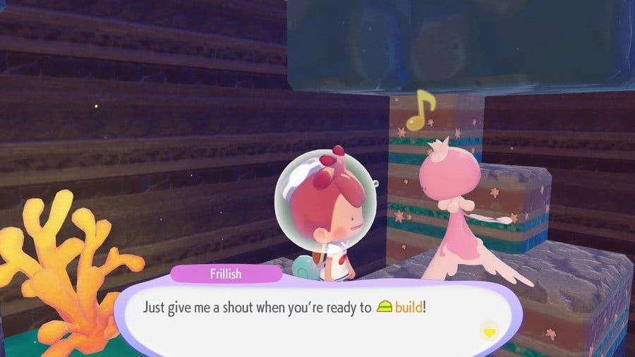 Finding the Starmie Doll with Frillish in Pokémon Pokopia's Bubbly Basin