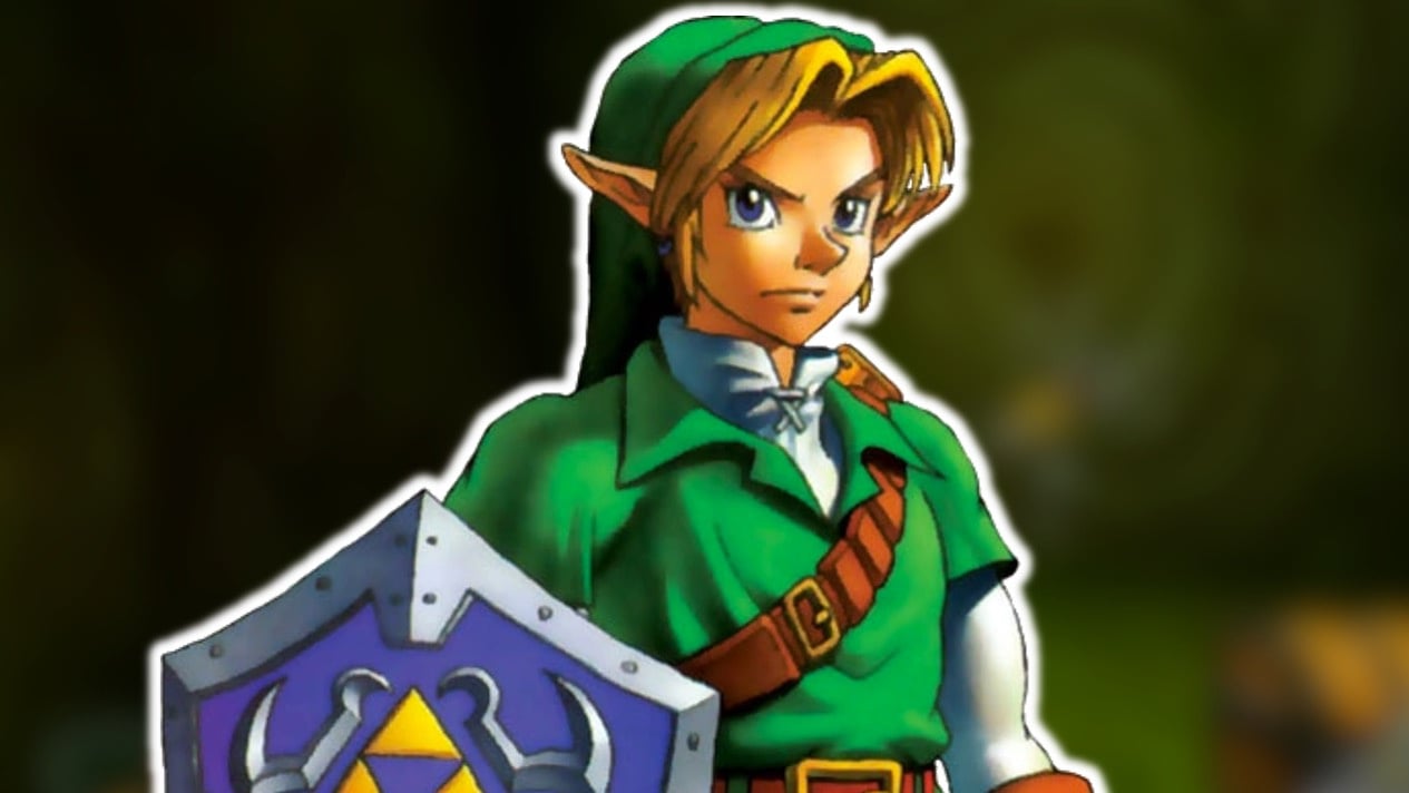 Link Mini Figure Hero Of Time MK2 Ocarina Of Time 64 Legend Of Zelda UK Seller 