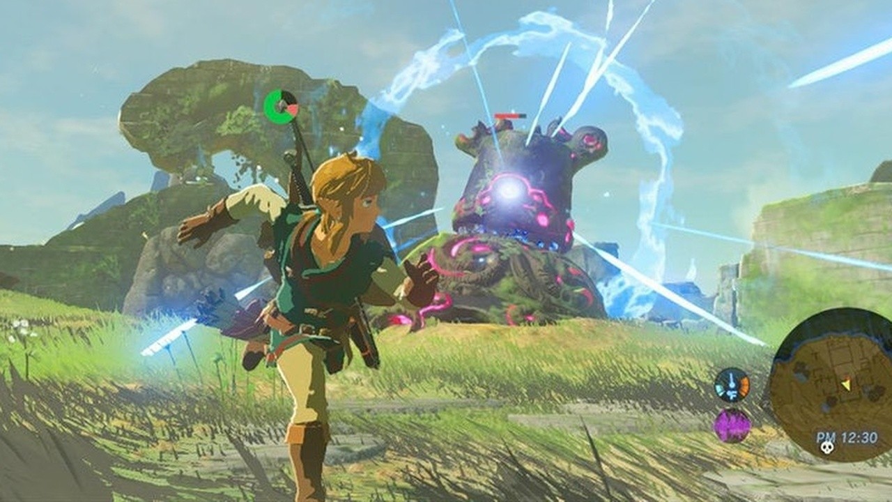 New Zelda: Breath of the wild glitch makes you invincible and makes you go underwater