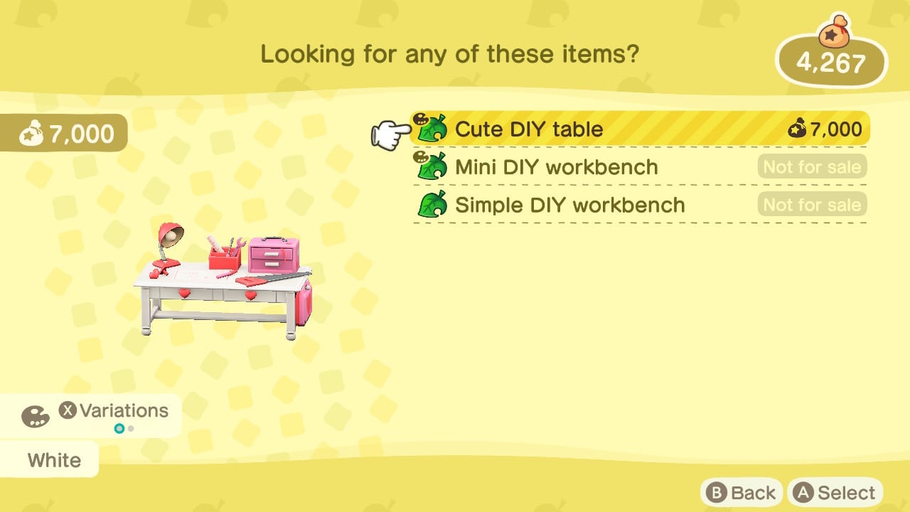 Animal Crossing New Horizons Diy Recipes How To Get More Diy Recipes And Diy Workbenches Nintendo Life