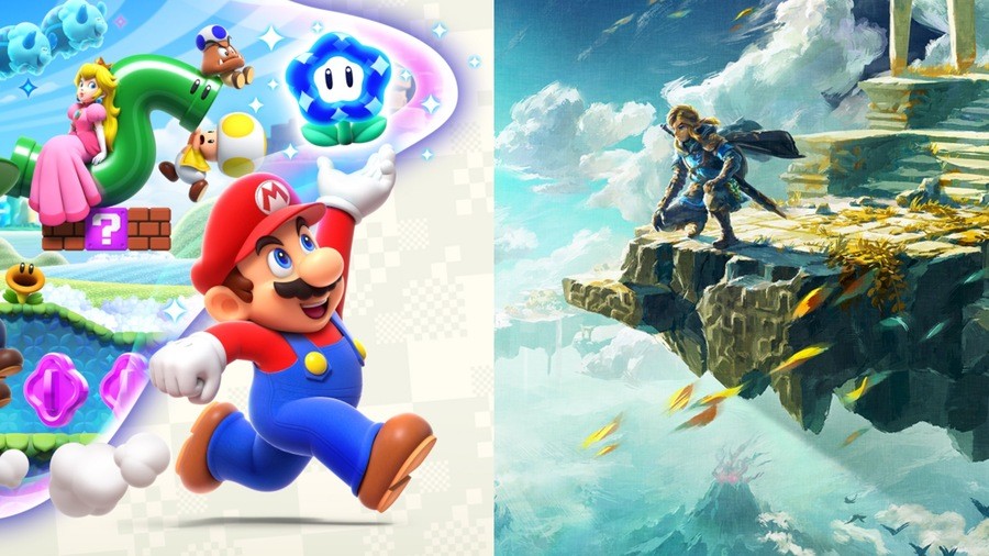 Zelda Tears Of The Kingdom & Super Mario Bros. Wonder Nintendo GDC