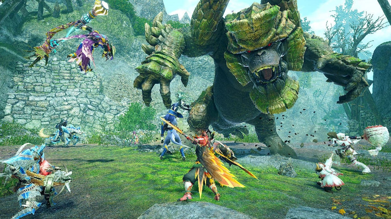 Monster Hunter Rise PC vs Switch Comparison Highlights Massive