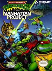 Teenage Mutant Ninja Turtles III: The Manhattan Project Cover