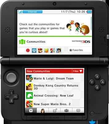 Nintendo Bringing Nintendo Network ID and Miiverse to Nintendo 3DS