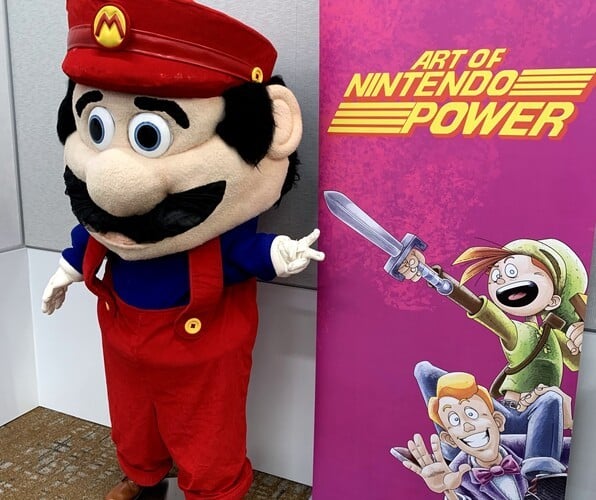 Art of Nintendo Power Gallery PAX West 2023