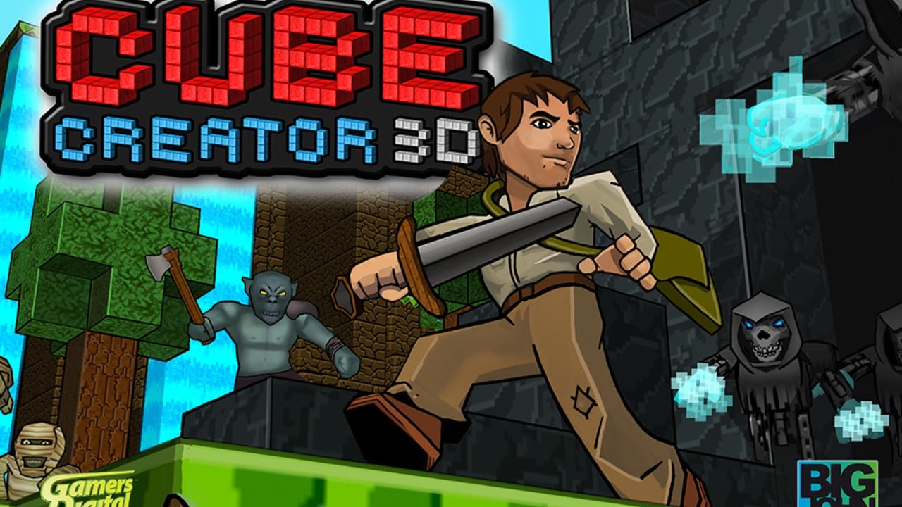 Cube Creator 3D本週在北美帶來了Minecraft風格的體驗到3DS