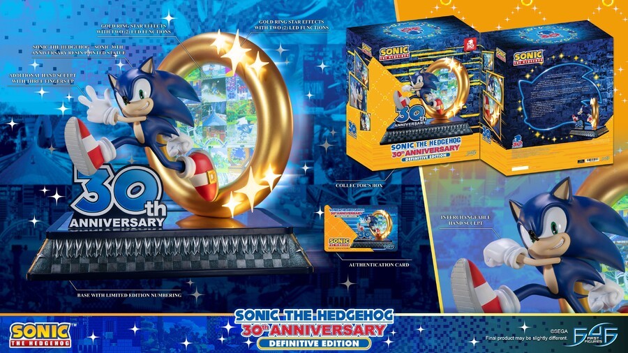 Sonic 30th First 4 Figures