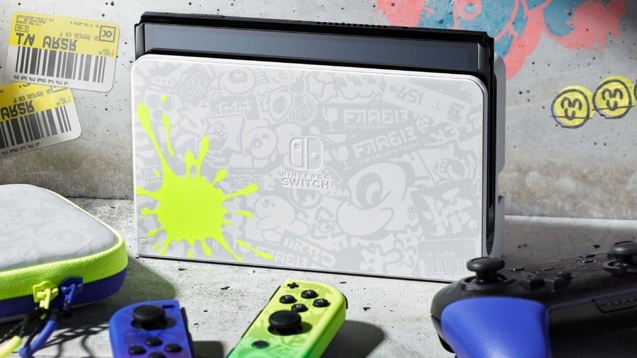 نينتندو سويتش OLED Splatoon 3 إصدار خاص