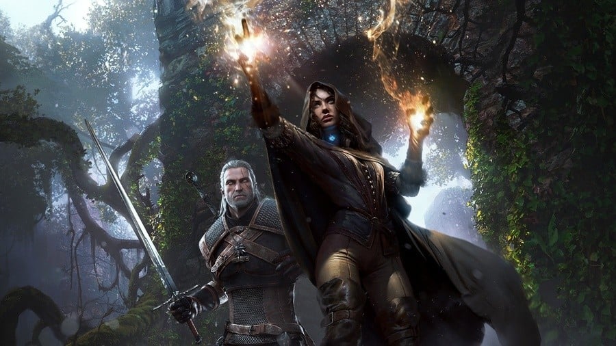 Yennefer and Geralt