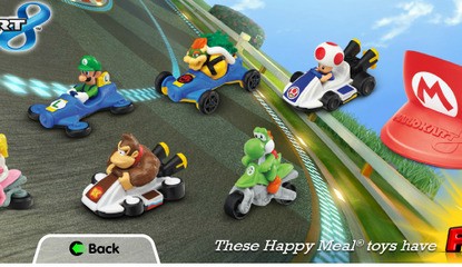 Mario Kart 8 Toys Boosting Into McDonald's Happy Meals