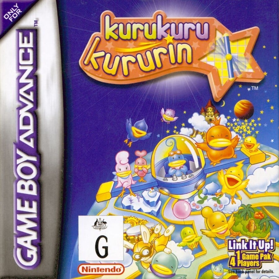 VG++ KURU KURU KURURIN Nintendo Gameboy Advance GBA NTSC-J Japan Import