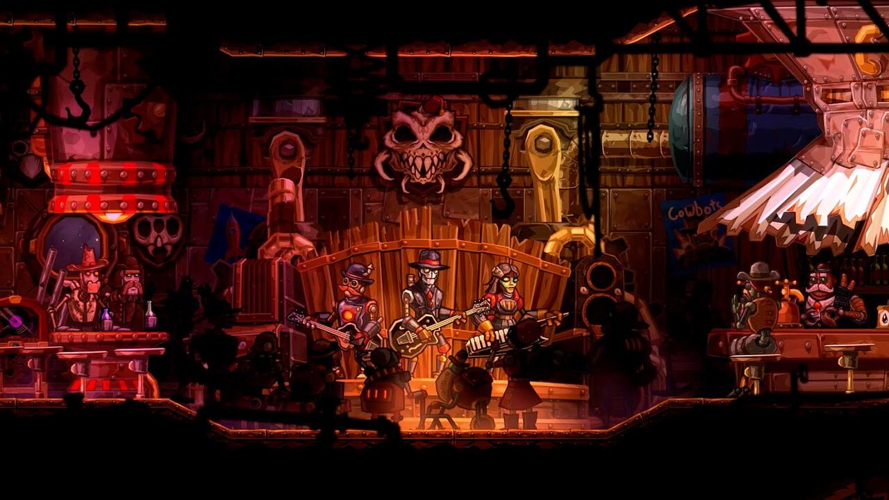 在檢查Steamworld Heist的酒吧時，盡量不要過於快樂