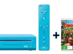 Blue Wii Heads Down Under with Donkey Kong In Tow