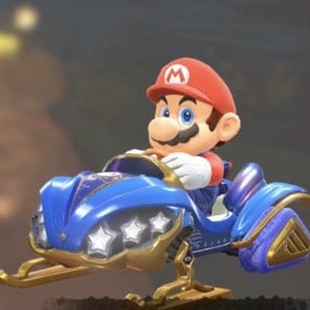 Mario Kart World - Stellar Sled