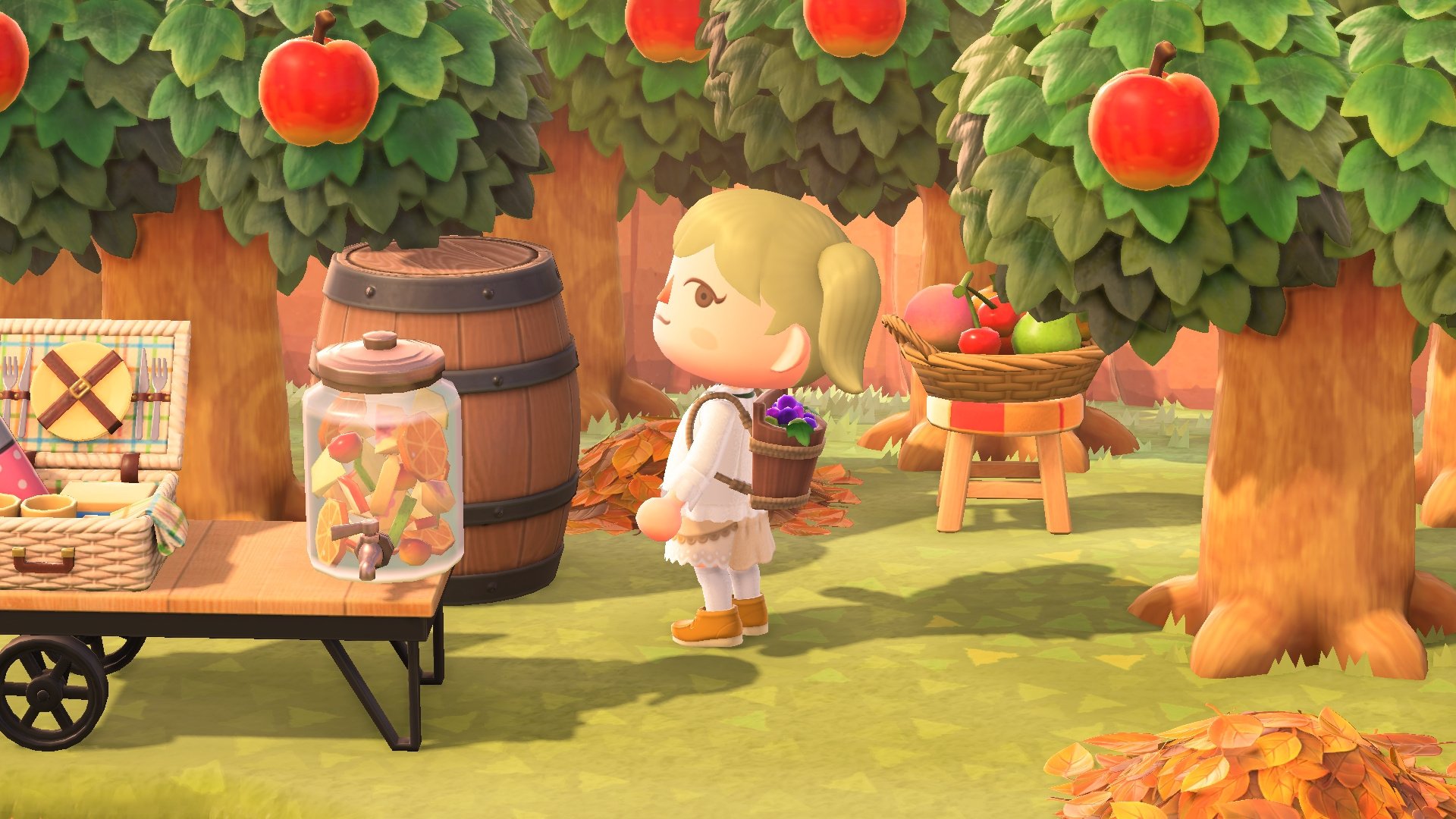 Animal Crossing New Horizons Fall Diy Recipe List Acorn Pine Cone Mushroom And Maple Leaf Furniture Nintendo Life