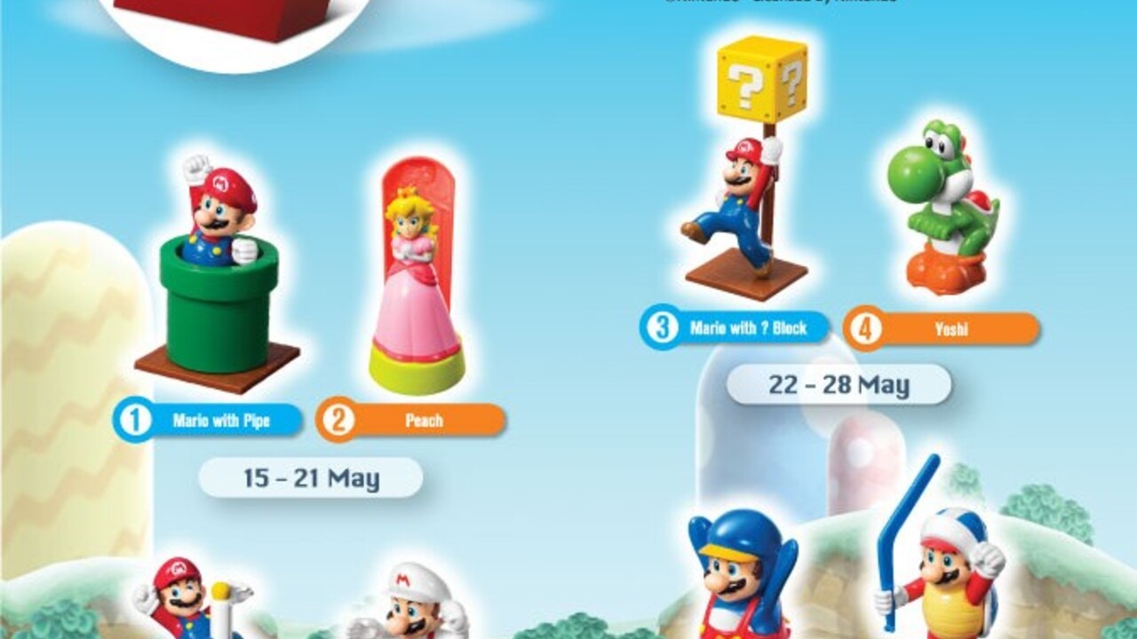 These Super Mario McDonald's Happy Meal Toys in Malaysia Are All Kinds ...