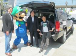 Luigi Joins the Nintendo Bosses as They Arrive at E3