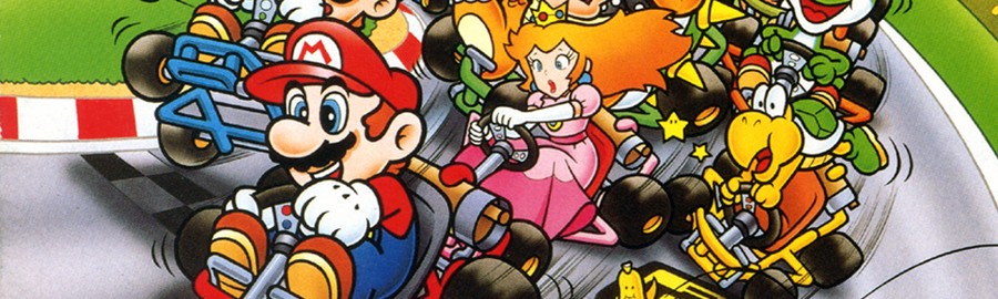 Super Mario Kart Banner