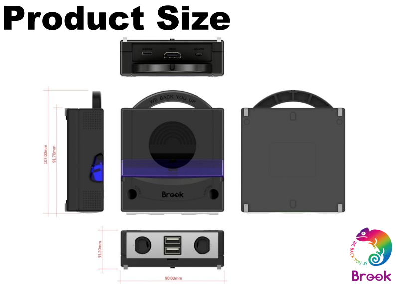 gamecube switch dock for sale