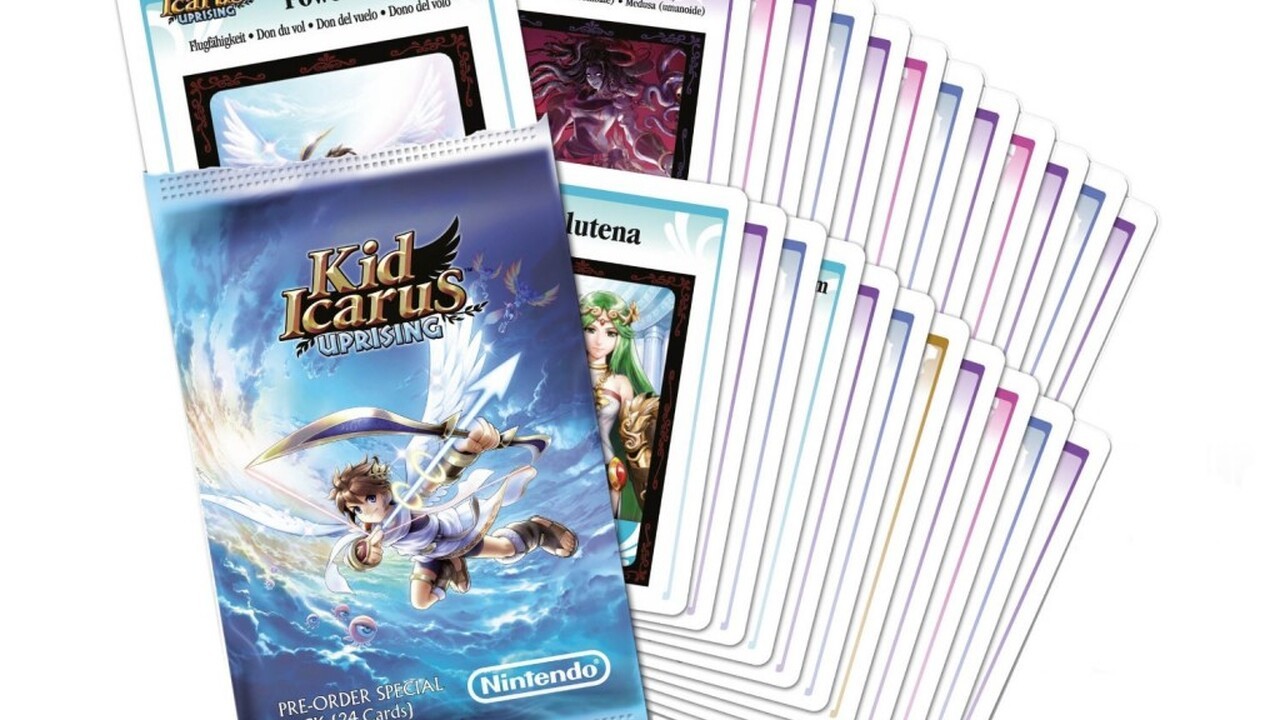 Kid Icarus: Uprising Series 2 AR Cards Flying Into the USA | Nintendo Life