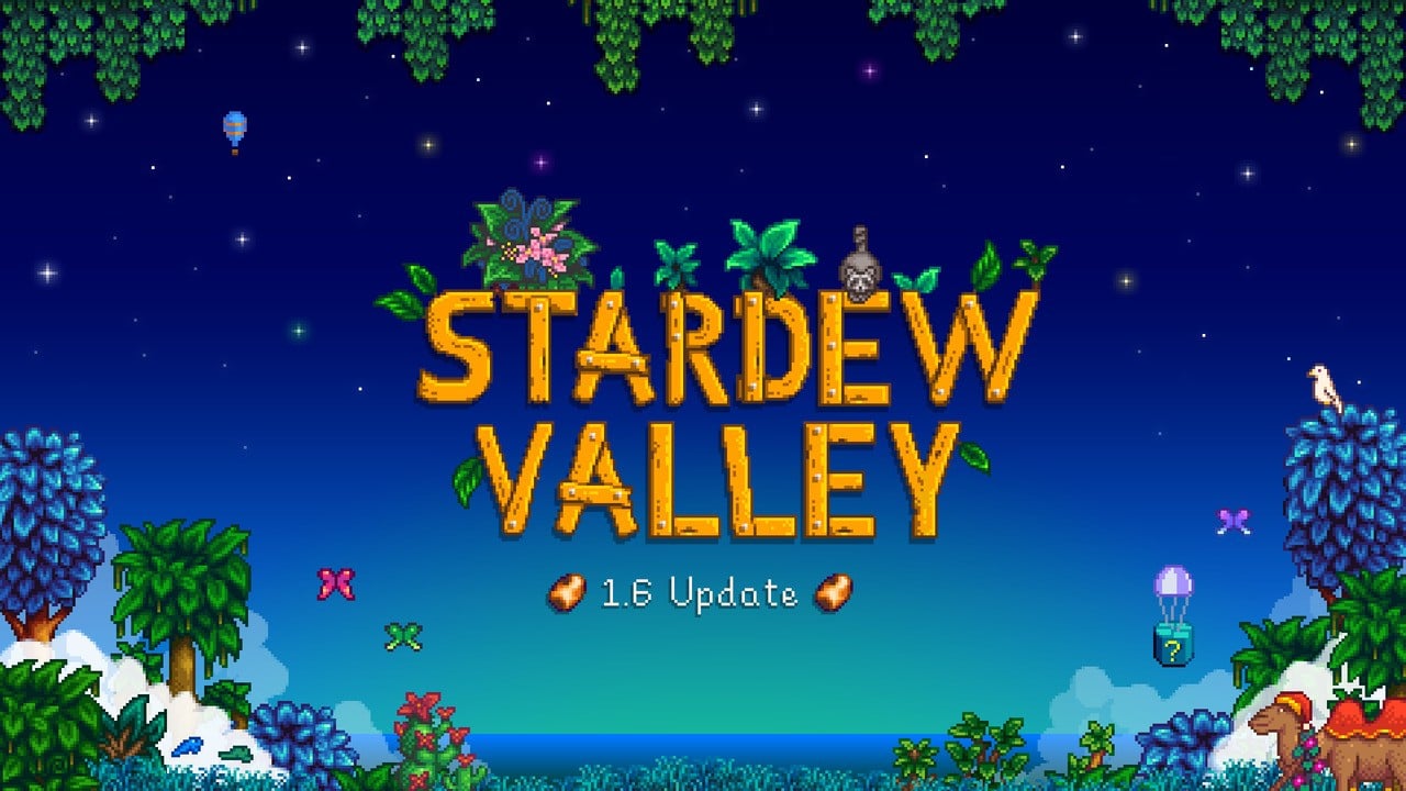 La actualización 1.6 de Stardew Valley se lanzará en Switch 'lo antes posible'