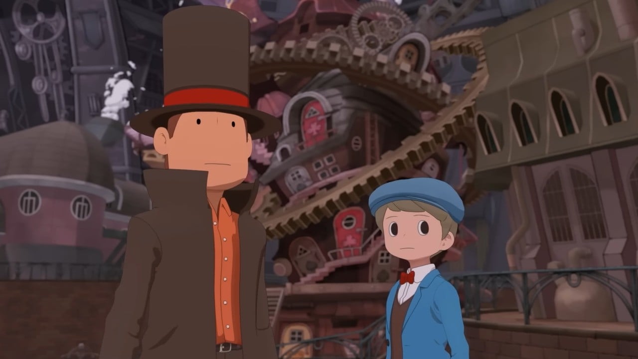 Vídeo: La última carga del tráiler del profesor Layton muestra el texto del juego en inglés