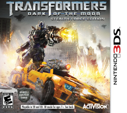 Transformers: Dark of the Moon - Stealth Force Edition Cover