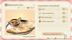 Mushroom Curry