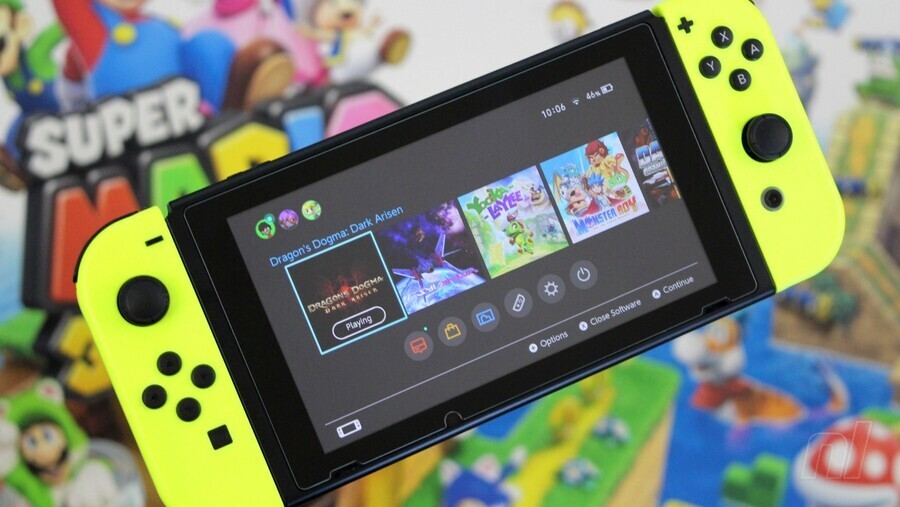 Switch Home Menu