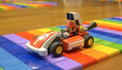 3D-Printed Rainbow Road Takes Mario Kart Live: Home Circuit To A Whole Other Level