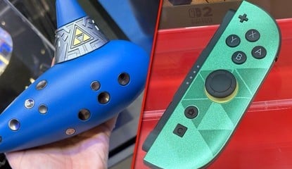 Here's What The Zelda Switch 2 And Electric Ocarina Look Like In Person