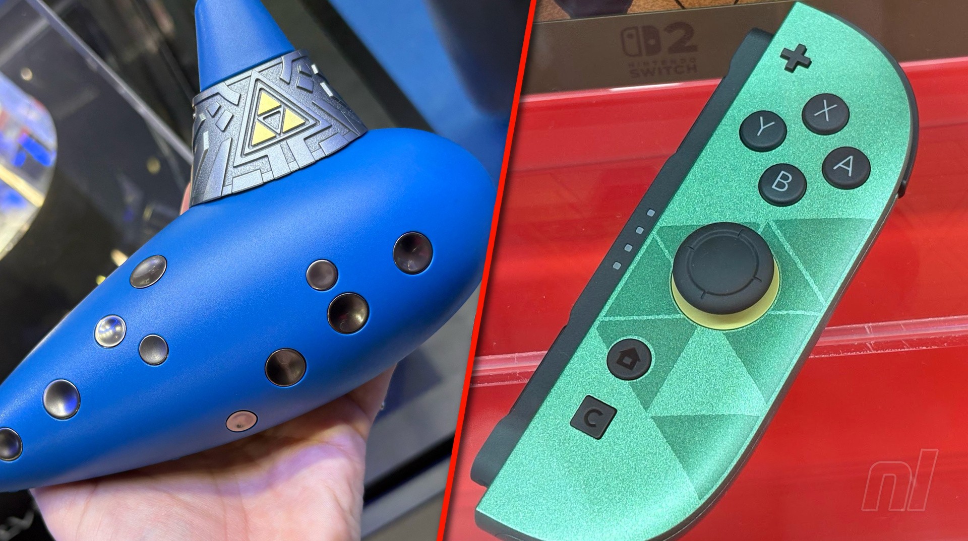 Nintendo shows Zelda Switch 2 console and Hori electric ocarina